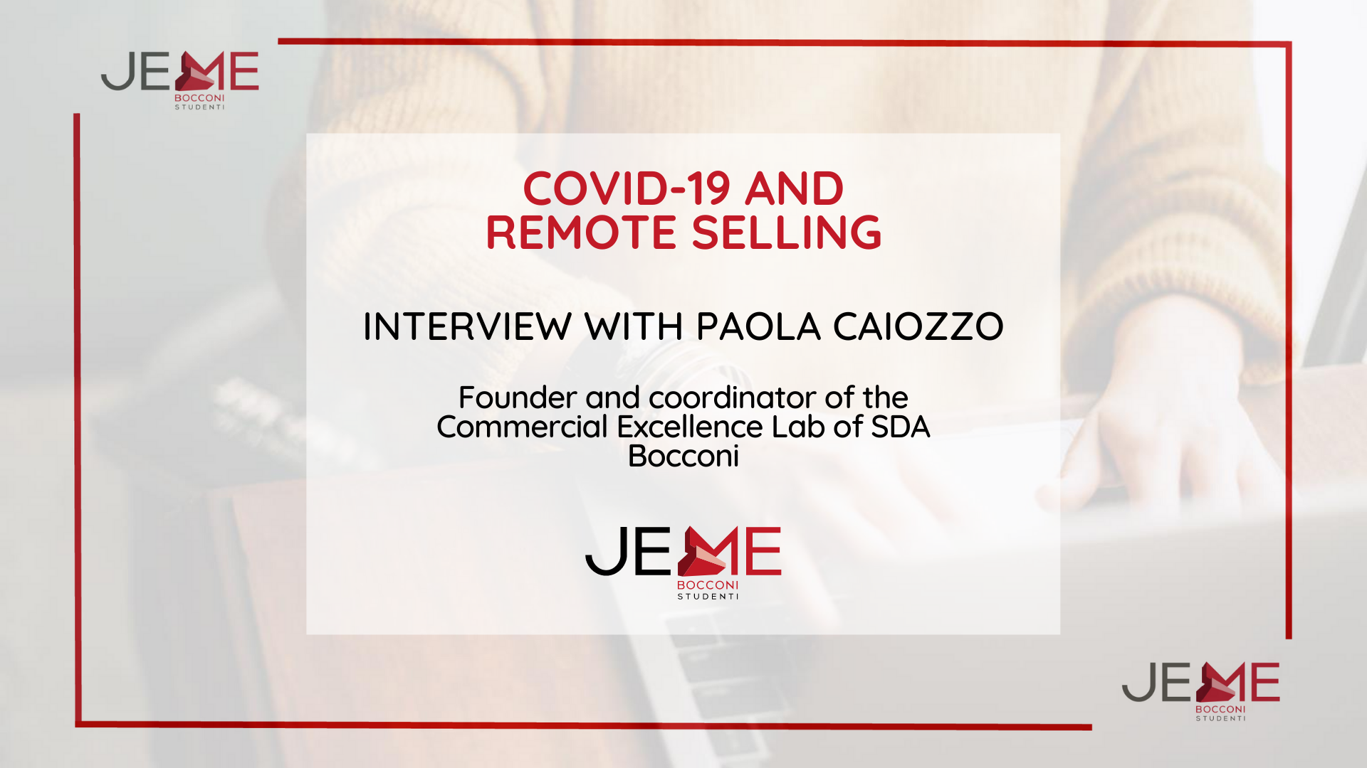 You are currently viewing Interview with Paola Caiozzo on the Remote Selling